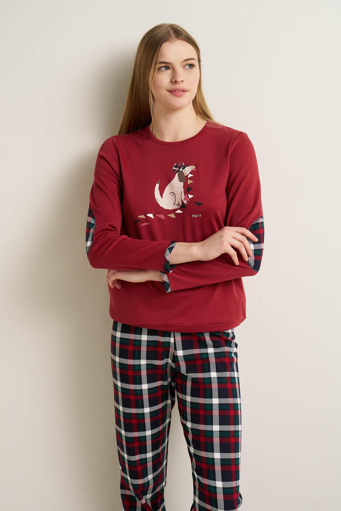 Vamp Γυναικεία Βαμβακερή Matching Πυτζάμα Vamp Γυναικεία Βαμβακερή Matching Πυτζάμα