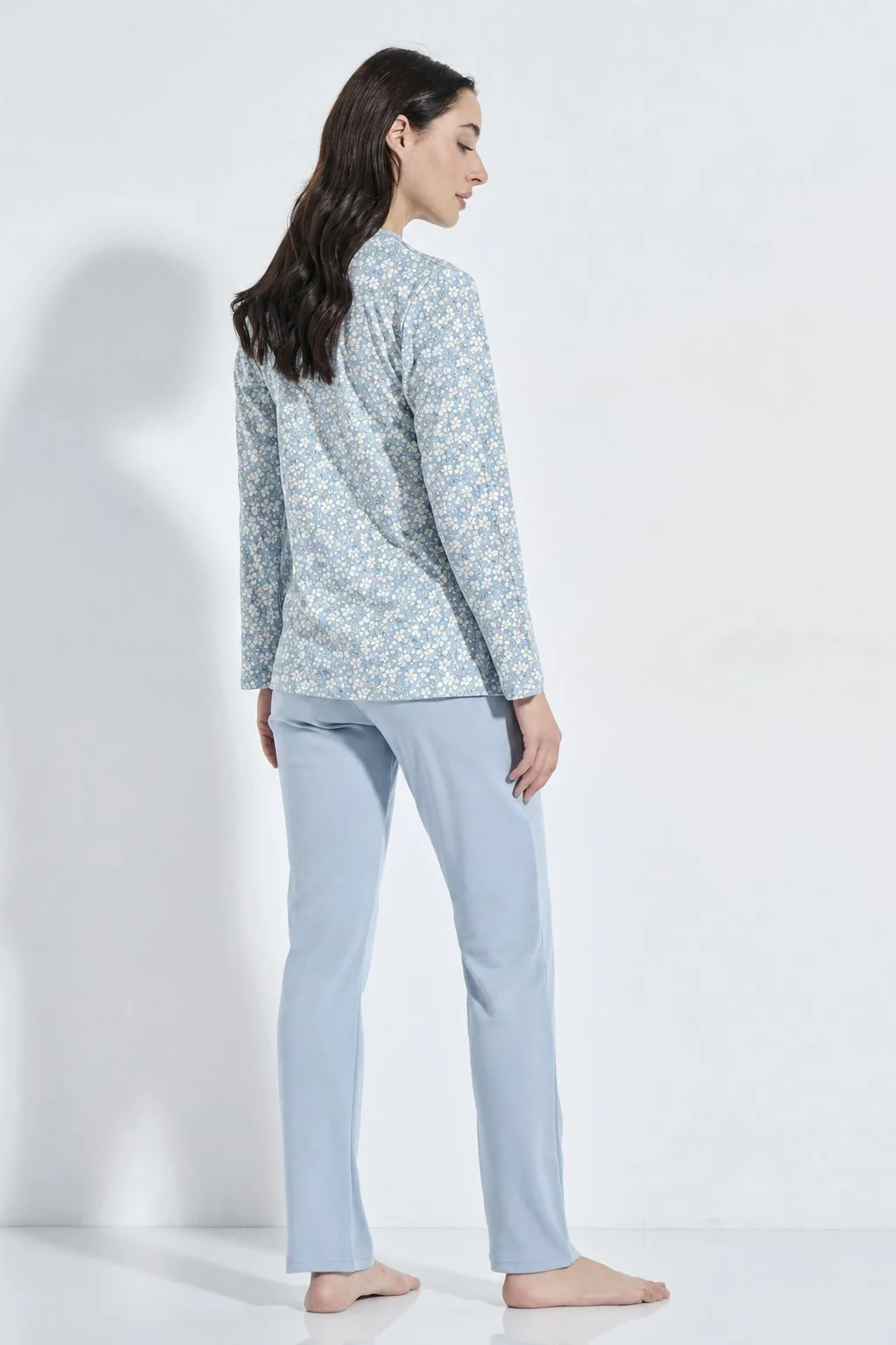 Jeannette Πιτζάμα Κουμπωτή Fleur (8329) Jeannette Πιτζάμα Κουμπωτή Fleur (8329)